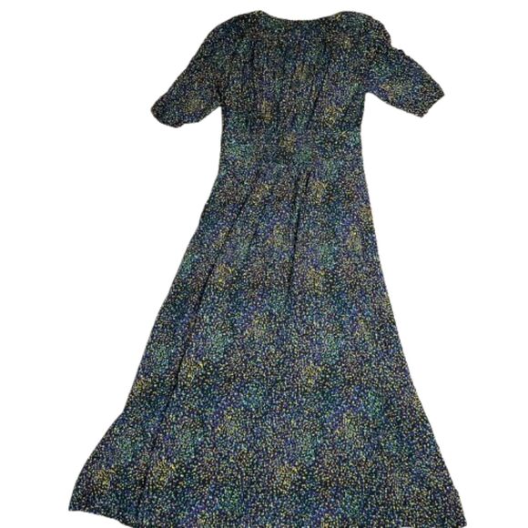 ba&sh Azala Printed Midi Dress Size XS - Picture 2 of 7